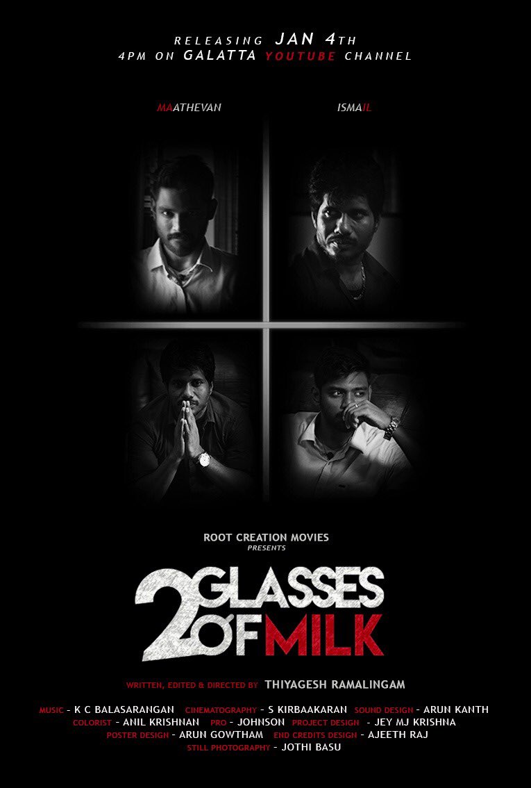 2 Glasses of Milk Short Film Poster