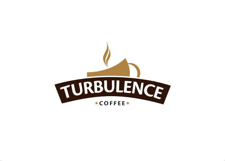 Turbulance - Cafe Shop Logo 