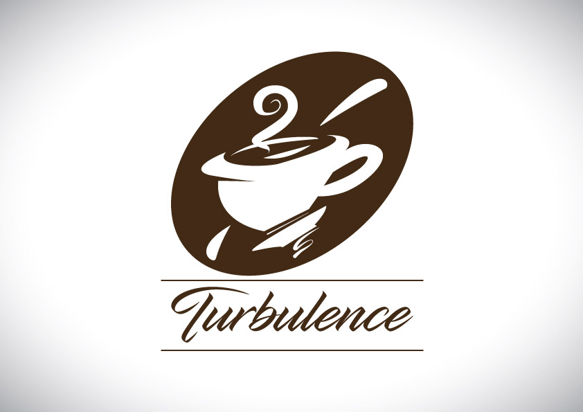 Turbulance - Cafe Shop Logo 